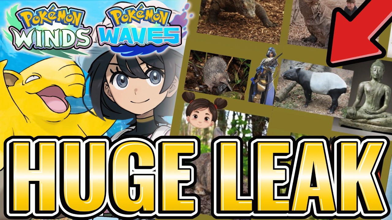 HUGE Pokemon Winds and Waves Leak Just Dropped 7 NEW Pokemon!