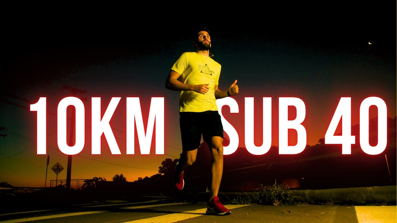 Como correr 10km abaixo de 40 minutos