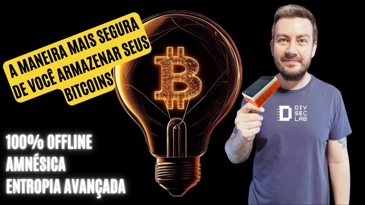 A maneira mais segura de armazenar Bitcoin 100% offline! Conheça o Bitkit  da DIYSeclab!