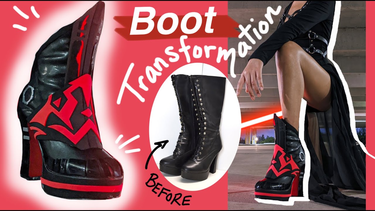 Dark Side Shoe Transformation