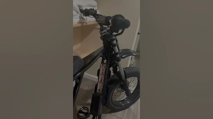 Front fender on or off?#ridstar#ebike#ridstarq20#ebikes#surron#kairidstar#kairidstarr#cleanest