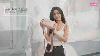 K-Zone Shoulder Bag K-6705系列 雙主隔層 斜背包斜孭袋