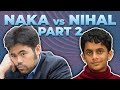 The Lucky Swindle! Nihal Sarin vs Hikaru Nakamura Blitz Part 2