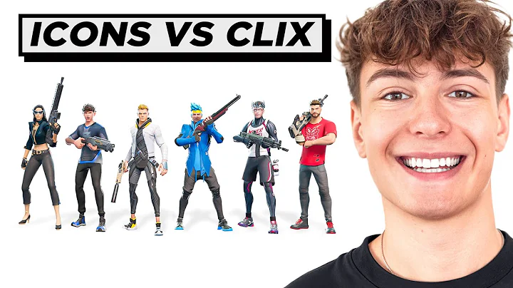 CLIX VS EVERY ICON SKIN