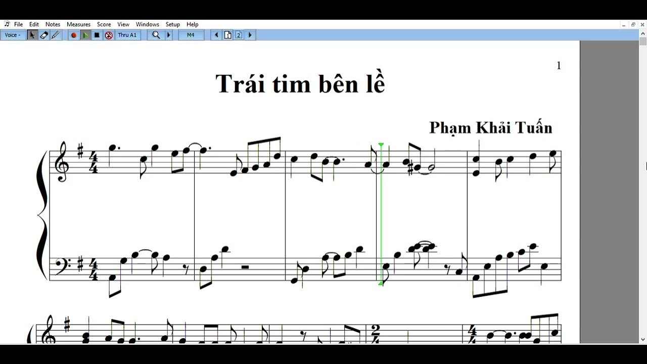 Tr i tim b n l piano sheet youtube