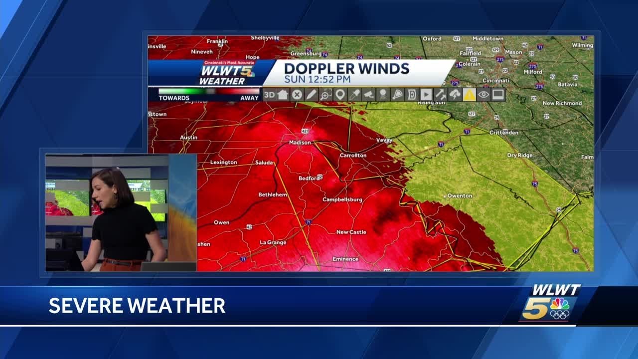 Tracking severe weather threat - YouTube