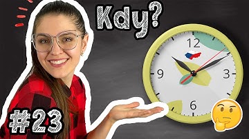 #23 | Days, hours & minutes in Czech 🇨🇿