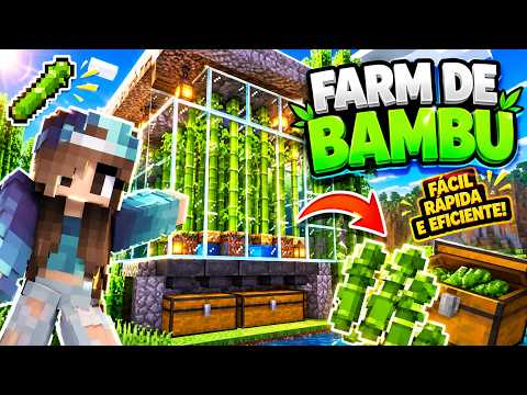 THIS BAMBOO FARM IS SUPER EASY AND VERY EFFICIENT! 😱🌿
