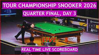 Tour Championship Snooker 2026 Live Scores | Today Quarter Finals, Day 3 Matches screenshot 3