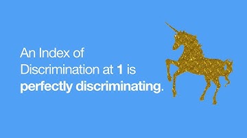 Twenty-Seven Percent: The Index of Discrimination