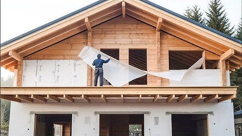 Man Builds Amazing DIY Wood Cabin in the Woods Start to Finish by @DmitryLukinDIY