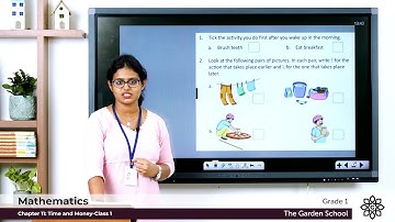 Grade 1 Mathematics Chapter 11 Class 1 Reading the time, days in a week and Exercise