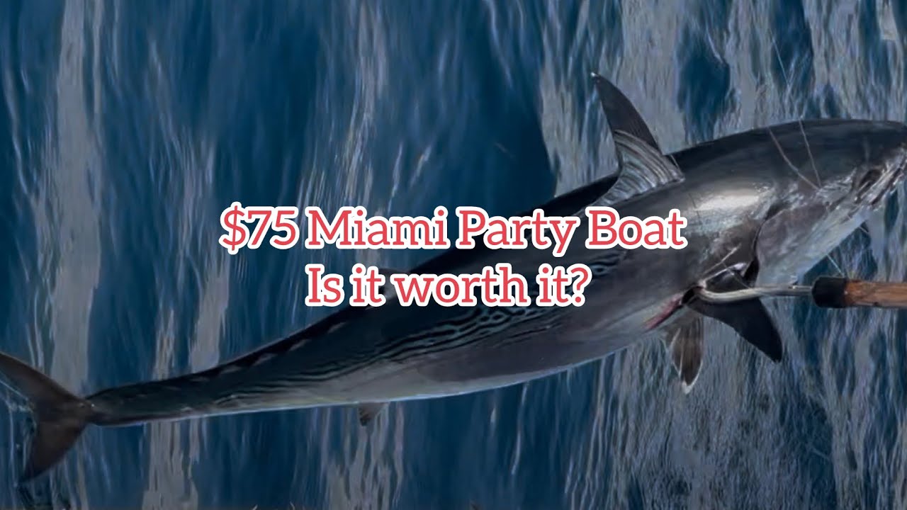 $75 Miami party boat fishing.  Is it worth it?