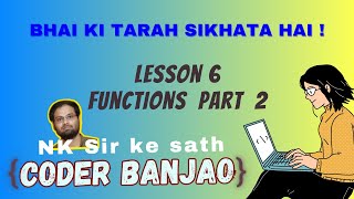 Learn JavaScript In Hindi | Types of Functions | Part - 2 | Coder Banjao !