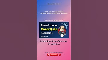 SonarScanner in Jenkins & SonarQube Integration