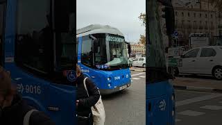 AUTOBUS EMT MADRID WOLTA CAR BUS LINEA 002 #bus #electric #madrid #minibus #emt #transport screenshot 1