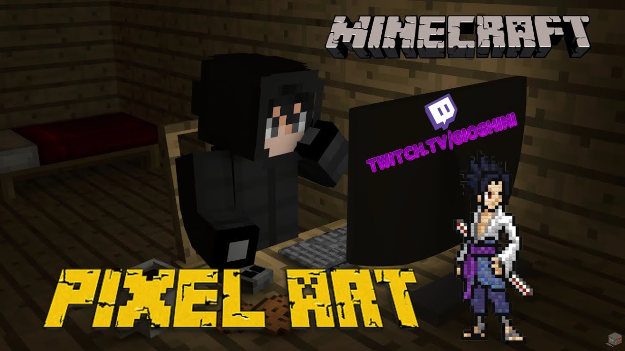 MINECRAFT PIXEL ART DE SASUKE 😂 #minecraft #pixelart - YouTube