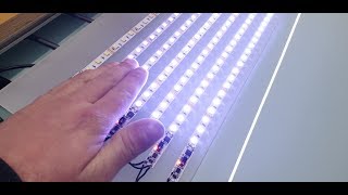 Make a LED Striplight Panel | with IR Proximity Sensor Hand Wave Sensor #ledstriplight