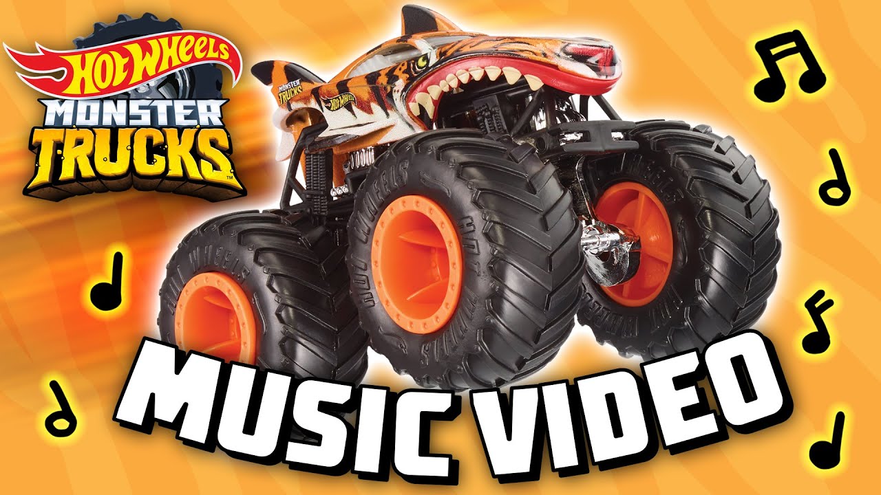 Véhicule radiocommandé Monster Trucks Tiger Shark - Hot Wheels