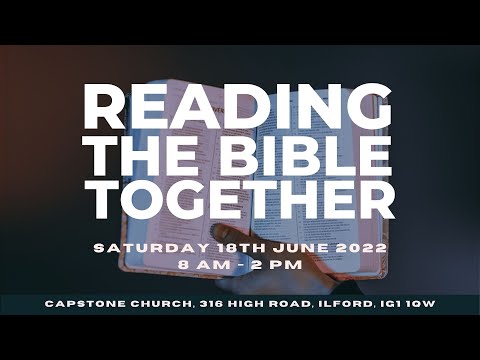 Reading the Bible together | Old Testemant | Judges 11 onwards | 8 AM - 2 PM