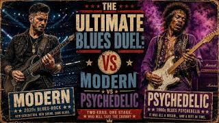 MODERN vs PSYCHEDELIC BLUES: The Clash of the Electric Generations (John Mayer Style & Jimi Hendrix)