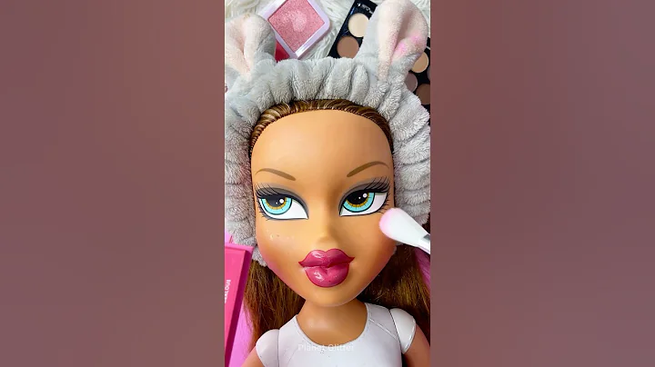 ASMR Satisfying with Unboxing & Review Mannequin head Makeup Skincare Sounds Video Fast Relax Glow ☆