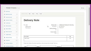 12  Delivery Notes - MYBOS Accounting Software