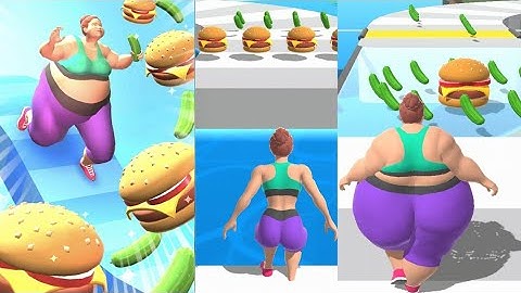 Fat 2 fit  game | gameplay | transformation | max fat | levels | level 1 - 10 | funny game