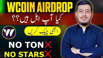 WCOIN  Airdrop Withdraw Updates || WCoin Airdrop New updates