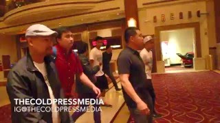 PACQUIAO AT THE GROVE LIKE A BOSS DESPITE THE BAN!