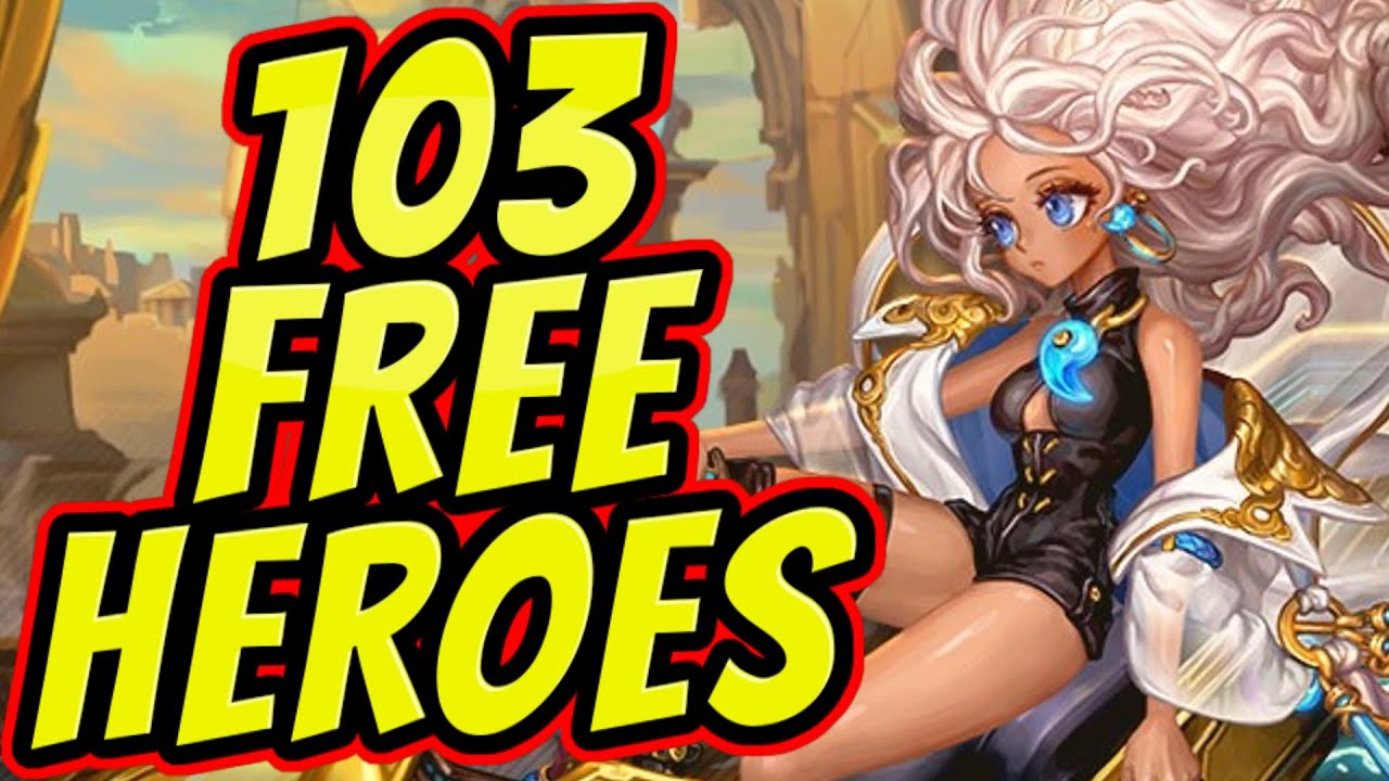 ALL 103 Exalted Heroes FREE!!! WHAT !?!?!? :Dragon Blaze