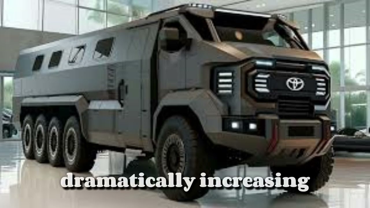 $450K 2026 Toyota 10×10 Thunderforce Motorhome – America’s Most Extreme Camper Truck!