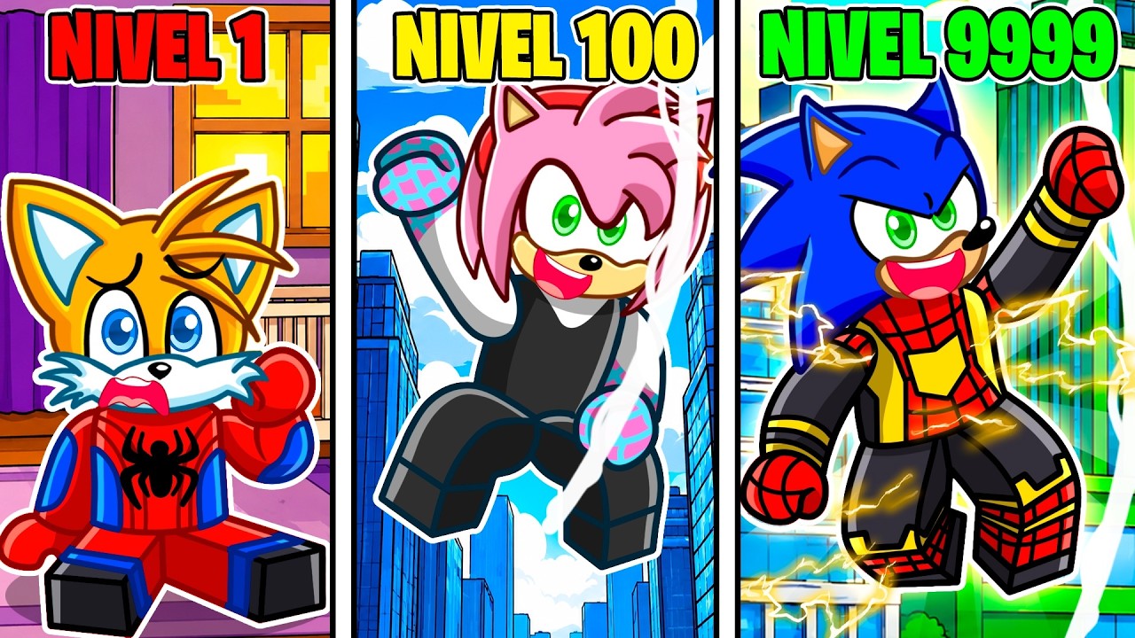 Roblox pero Nos Convertimos en TODOS los SPIDERMAN!
