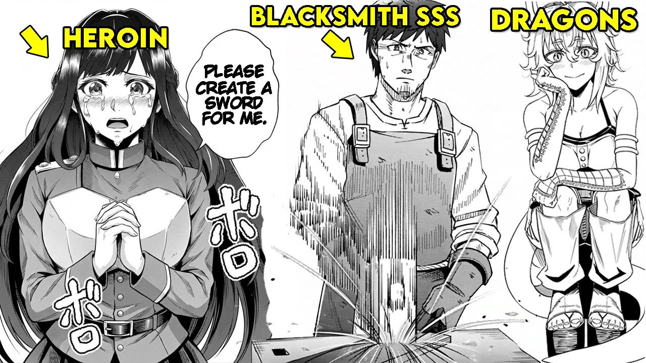 AFTER RETIRING AS A HERO, HE STARTS A SLOW LIFE AS A BLACKSMITH IN THE FOREST