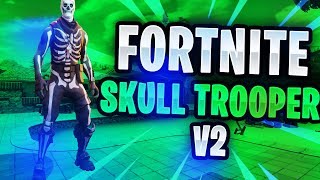 Fortnite How To Get The Skull Trooper V2 Working Now