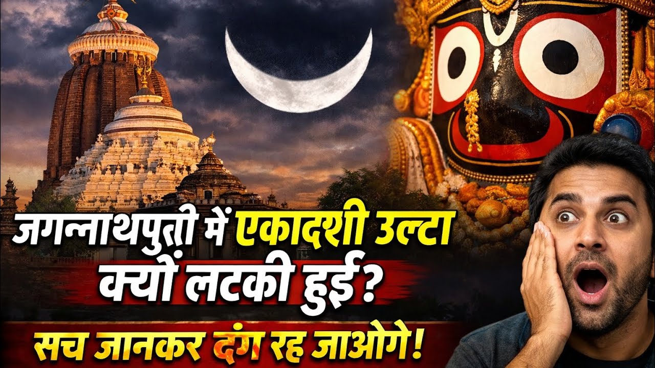 जगन्नाथपुरी में एकादशी उल्टा क्यों लटकी होती है? | Jagannath Puri Mystery | सच जानकर दंग रह जाओगे