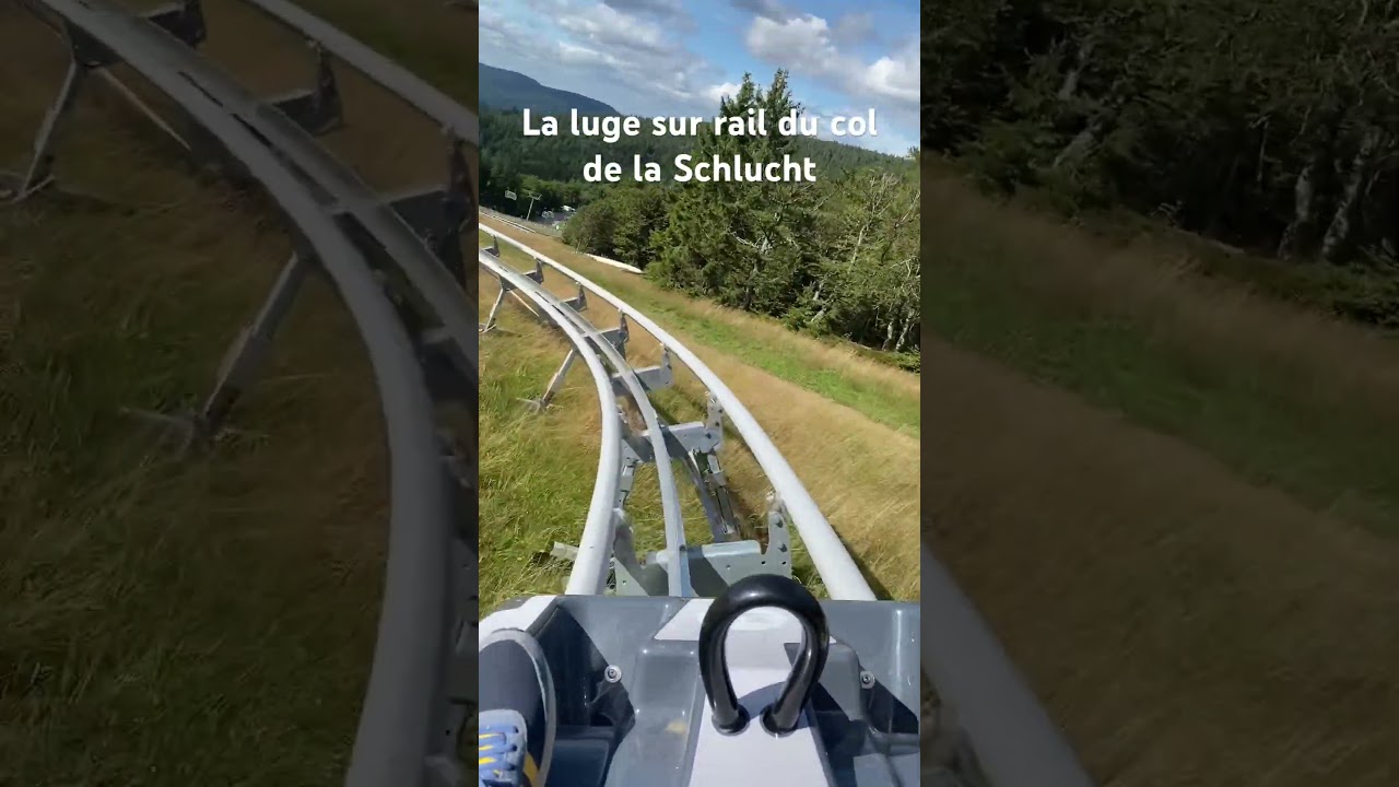 Luge sur rail : col de la schlucht (Alsace) 