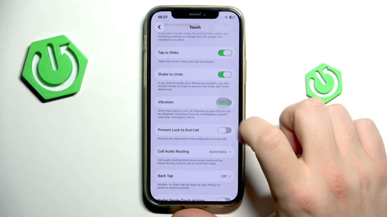 iPhone 12 – Как войти в настройки вибрации