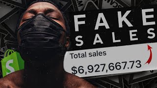 How Dropshipping Gurus FAKE result on Shopify (Don’t Fall For it!)