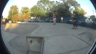 Ledge sesh with david brann g unit and john dyle