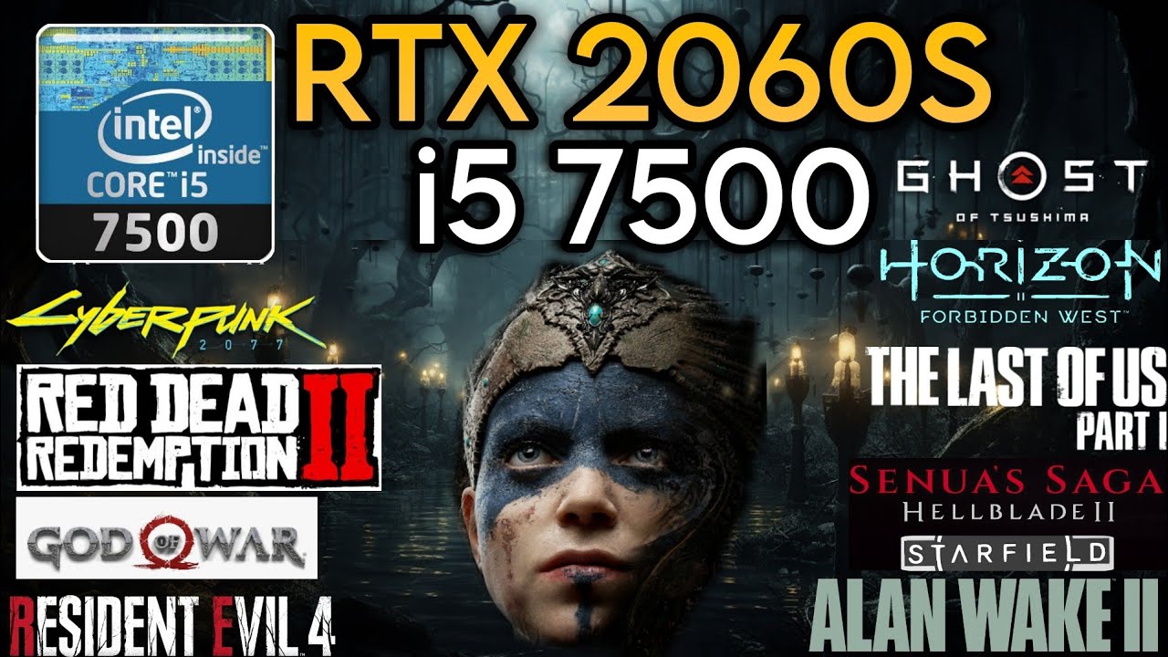 RTX 2060 Super + i5 7500 & 16GB Ram - Test In 10 Games In RTX 2060 Super + i5 7500 & 16GB Ram - Test In 10 Games In