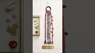 Braided  with Dreams and Finished with Charms#smallbusiness#braidsforgirls#braidedstyle#handmade