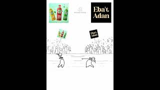 Eba't adan vs. C2 na red | rap song battle stickman