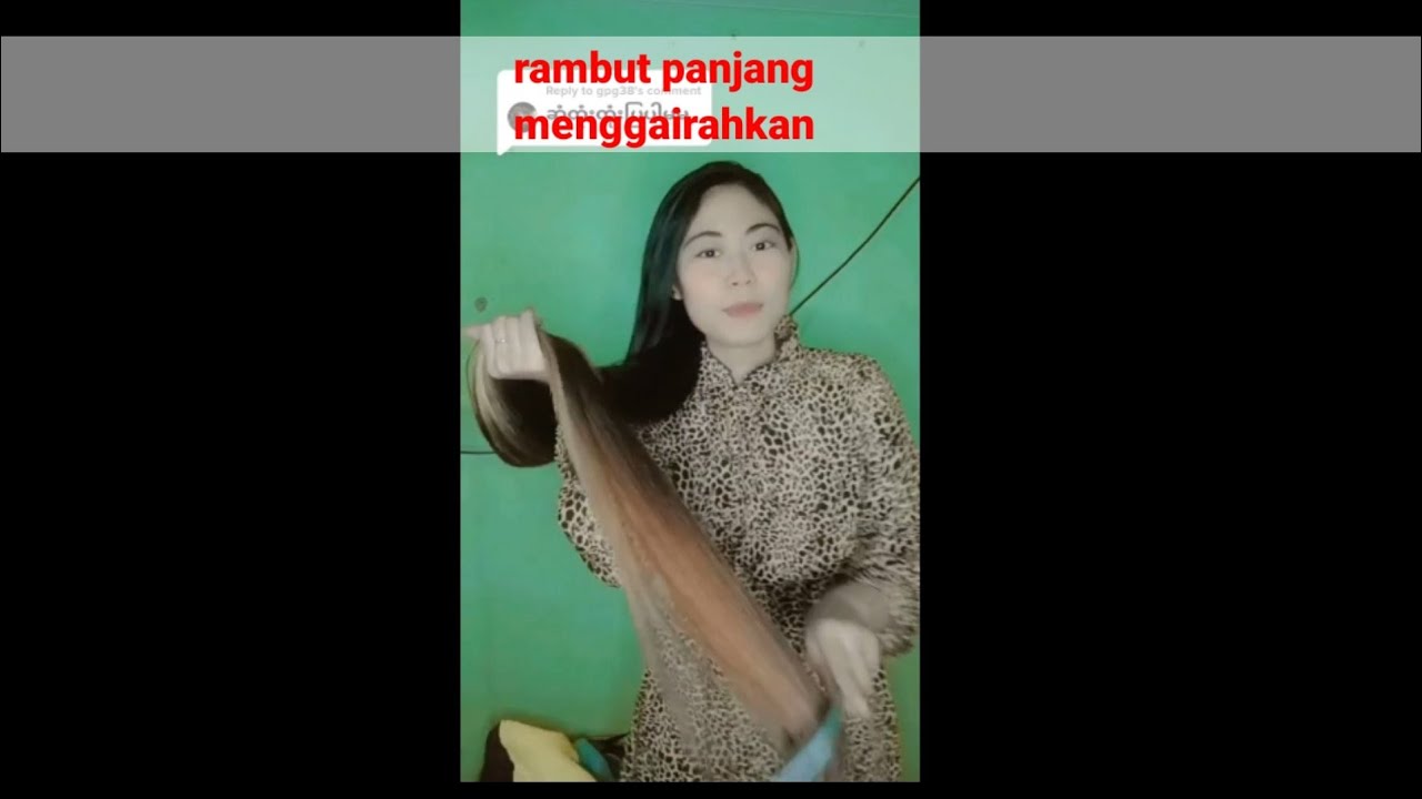 Rambut panjang indah mempesona ❤ #rambutpanjang #longhair #hairplay #bundropchallenge