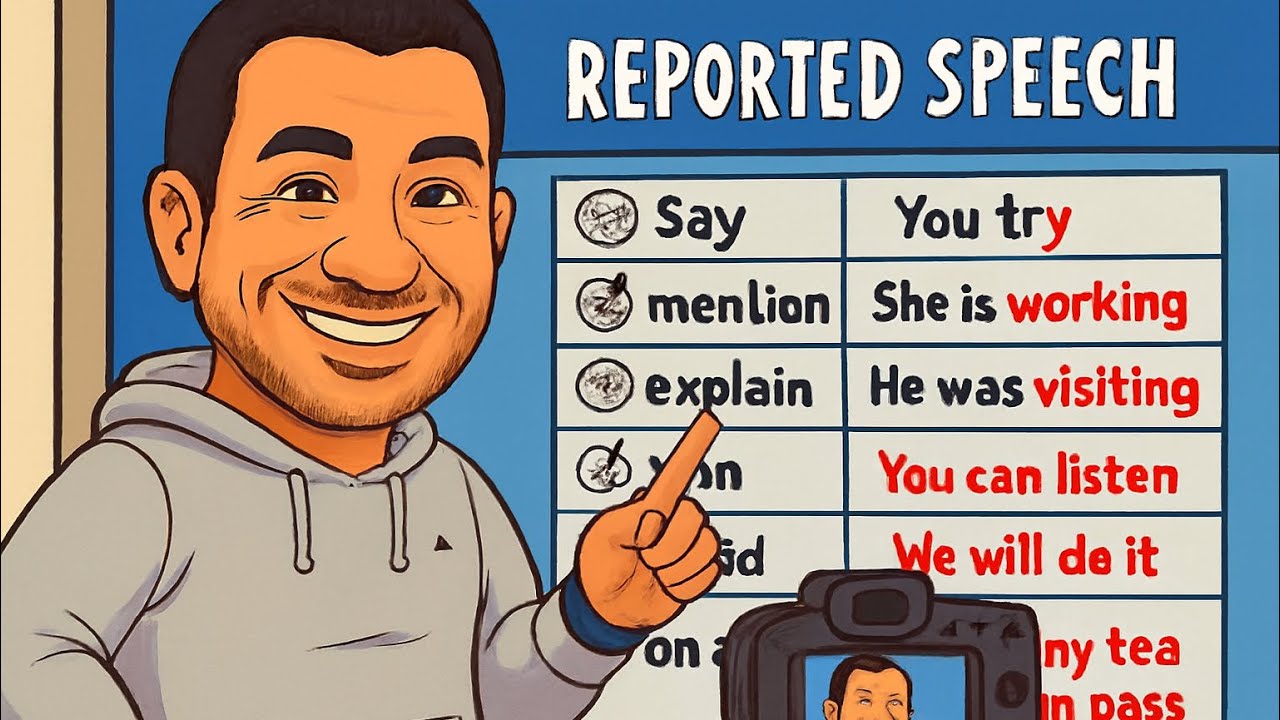 جيل #2008 الحصة الأولى قواعد ف2 Reported Speech p1 #اكسبلور #jo_academy #t_mohammed_ajarmeh 