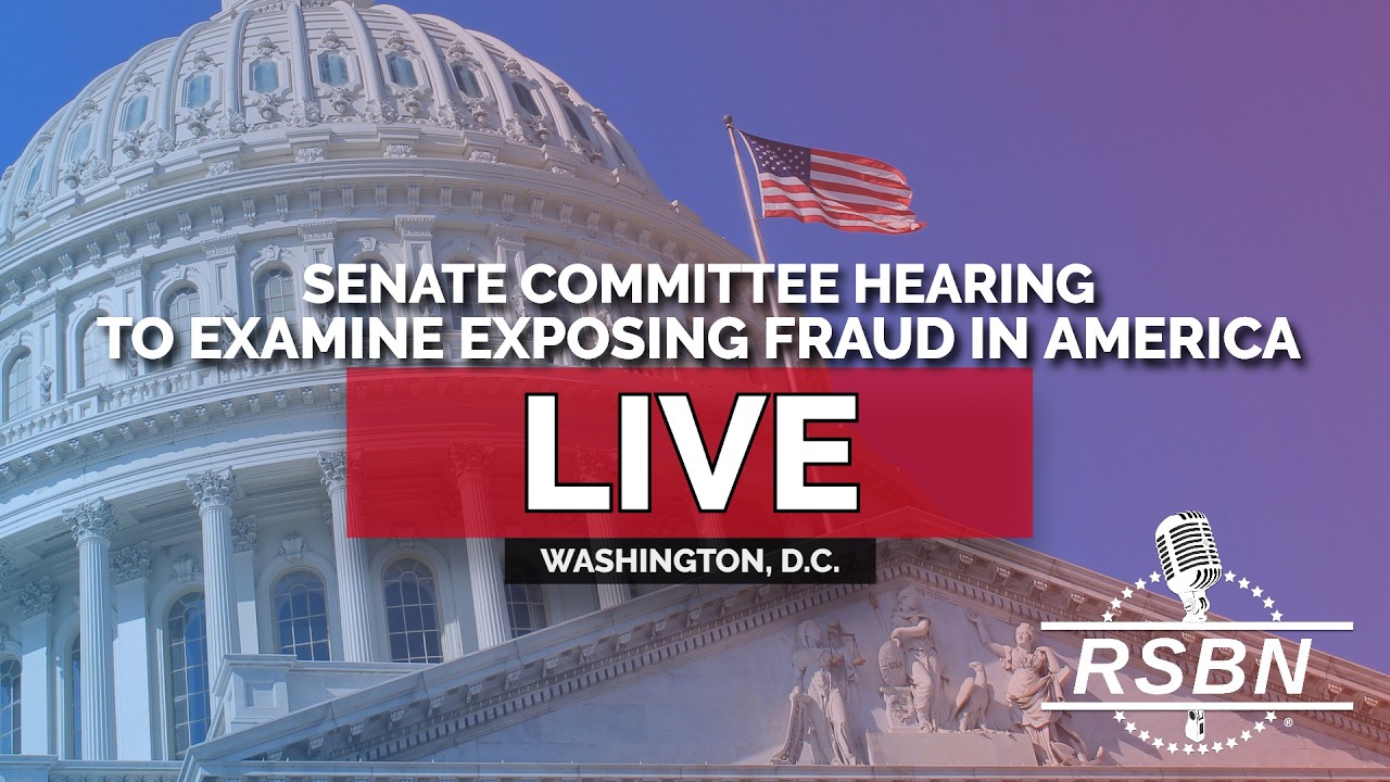 LIVE REPLAY: Senate Committee Hearing to Examine Exposing Fraud in America - 7/15/26