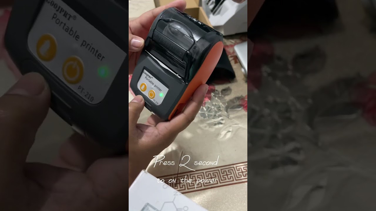 GOOJPRT Portable Printer review