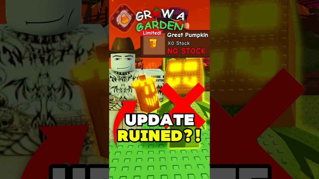 😱*СПЕШИТЕ* Это РАСТЕНИЕ заставило ИГРОКОВ БРОСИТЬ ИГРУ?! (Отличная тыква) | Вырасти в саду на Хэл...