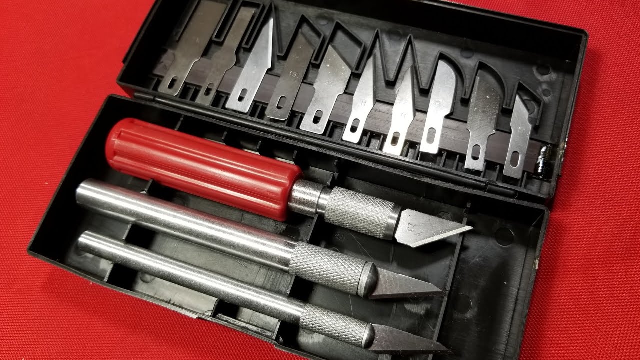 Harbor Freight Gordon X-Acto/Hobby Knife Set Review 