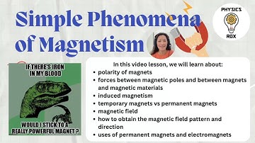 Simple Phenomena of Magnetism - IGCSE Physics - Physics Rox